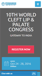 Mobile Screenshot of cleft2016icpf.com